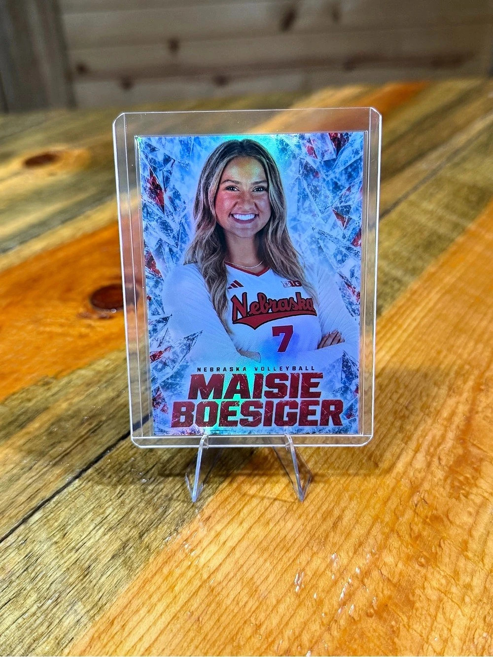 Maisie Boesiger Nebraska Cornhuskers Volleyball Custom Trading Card